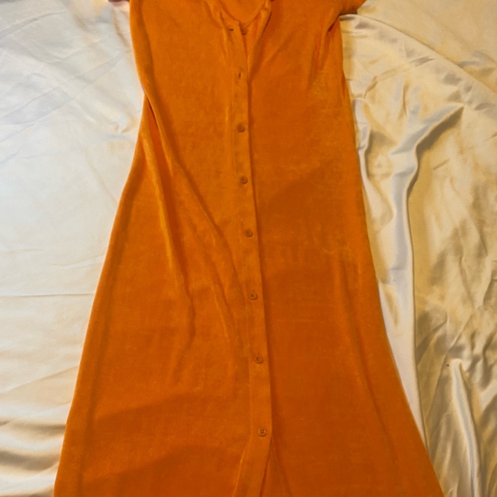 Front Slit Maxi Dress